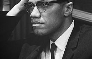 Malcolm X Portrait Photo