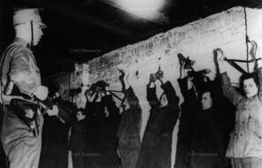 Crackdown on Communists and Social Democrats: arrested in the SA-barracks on Friedrichstrasse, April, 1933
