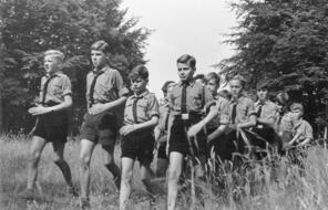 Hitler Youth groups educated young people according to Nazi principles, and the encouraged comradeship and physical fitness through outdoor activities