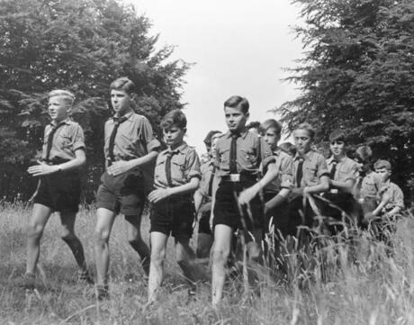 Hitler Youth groups educated young people according to Nazi principles, and the encouraged comradeship and physical fitness through outdoor activities